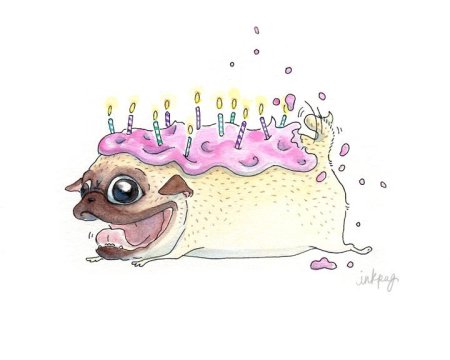 Открытка с др тумблер