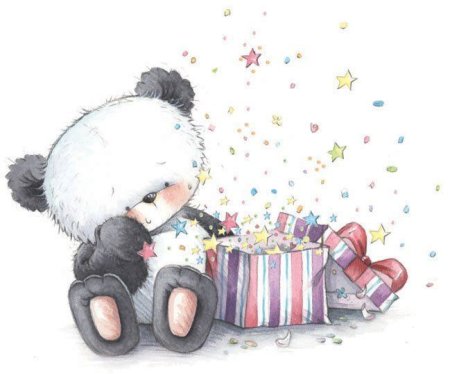 Милые иллюстрации с днем рождения