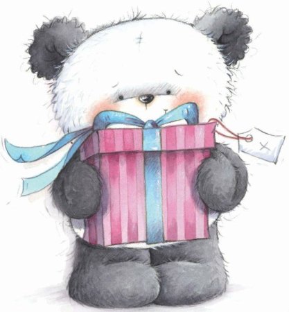 Милая открытка