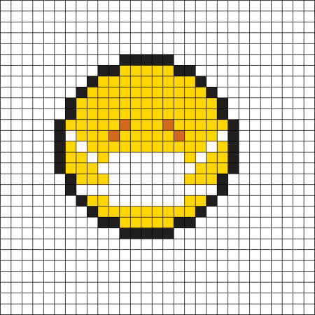 Смайлы по клеткам