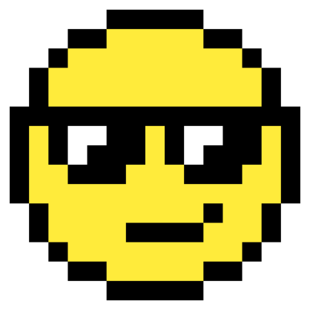 Смайлики из клеток