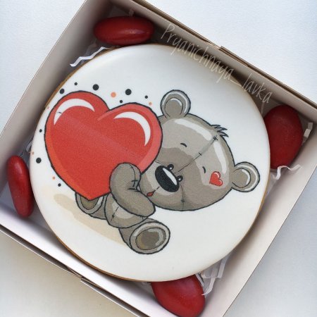 Зайка с сердечком