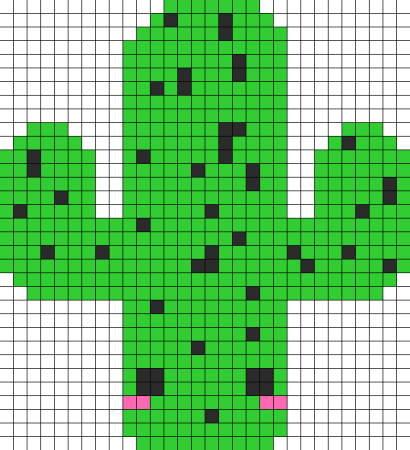 Вышивка крестом легкие Кактус