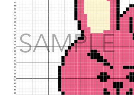 БТС вышивка крестиком схема