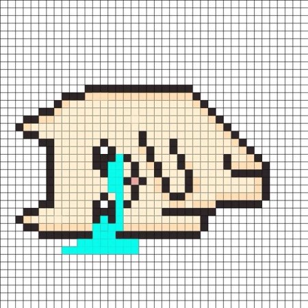 Рисунки по клеточкам ми