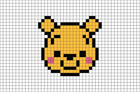 Рисование по клеточкам Единорог