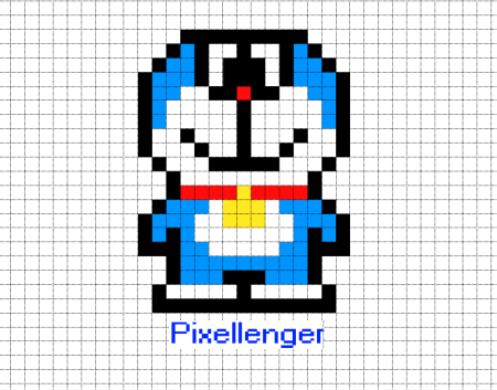 Рисунки по клеточкам в тетради pixelleger
