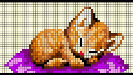 Рисунки по клеточкам лёгкие