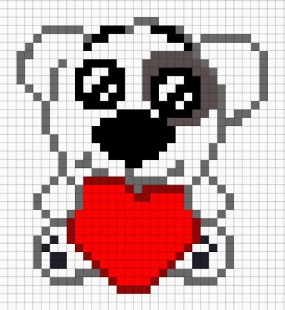 Картинки по клеточкам