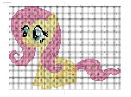 Пони вышивка крестом схемы