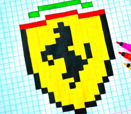 Рисунки по клеточкам