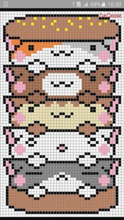 Рисунки по клеточкам милые сложные