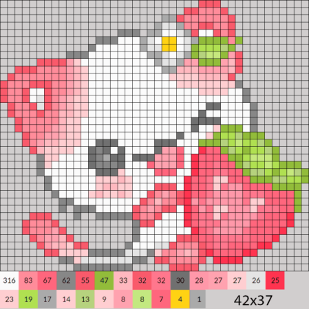 Милые пиксельные рисунки