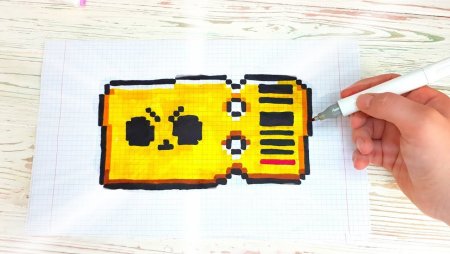 Рисование по клеточкам Браво старс