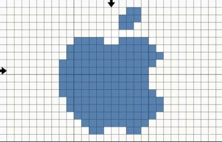 Кавайные рисунки в клеточку