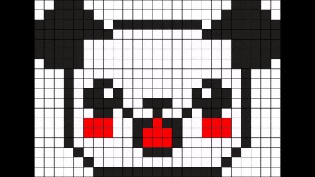 Рисунки по клеточкам в тетради лёгкие