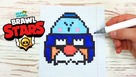 Браво старс по клеточкам