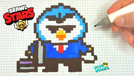 EMZ из БРАВЛ старсу по клеточкам