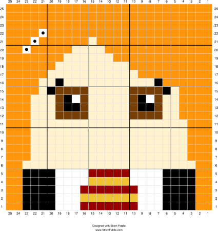 Букля по клеточкам