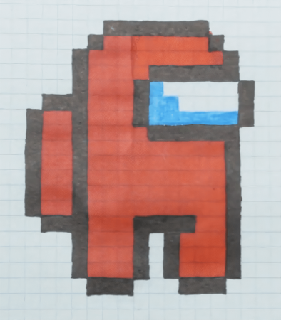 АМОГУС по клеточкам