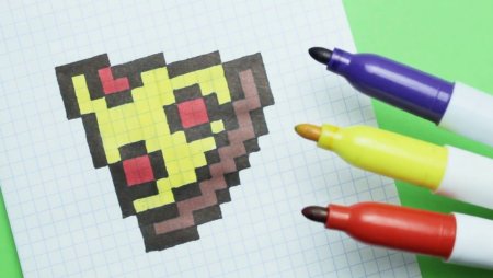 Рисования маркером по клеточкам