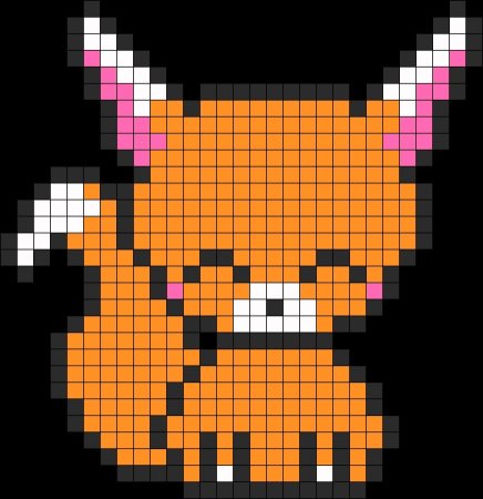 Рисунки по клеточкам животные милые