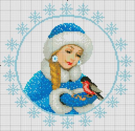 Новогодняя вышивка