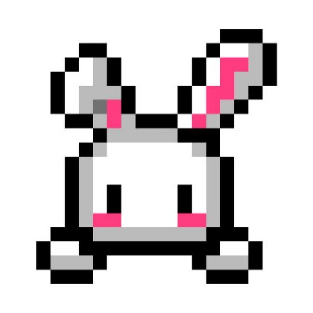Пиксельный кролик