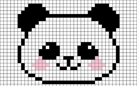 Рисунки по клеточкам животные лёгкие