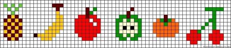 Рисование по клеточкам цветы