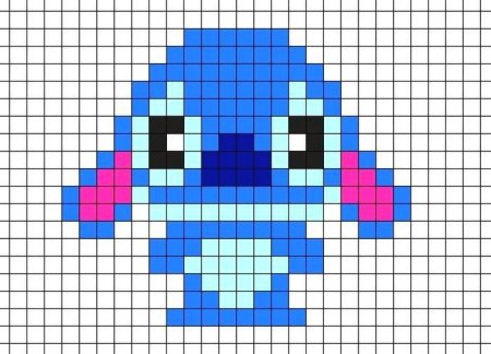 Рисунки потклеточкам маленькие