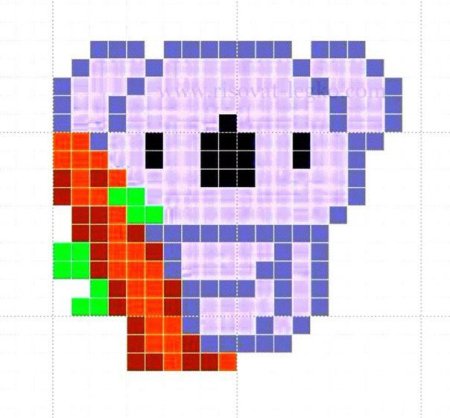 Мини рисунки по клеточкам