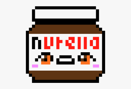 Пиксельная Нутелла