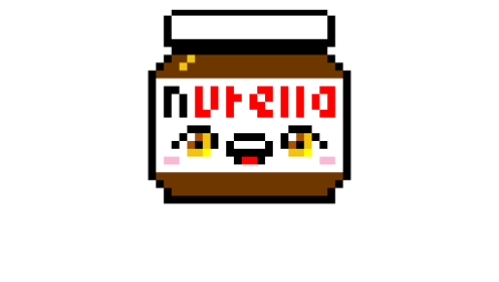 Нутелла по клеточкам