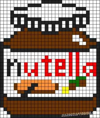 Картинки для срисовки Нутелла