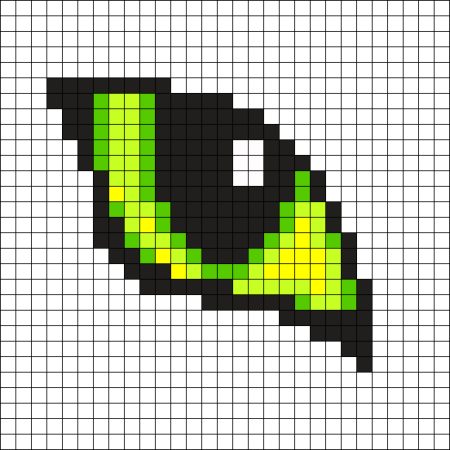 Дракон по клеточкам в тетради легкие