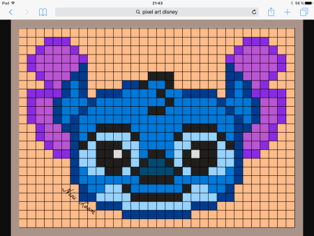 Вышивка крестиком Стич