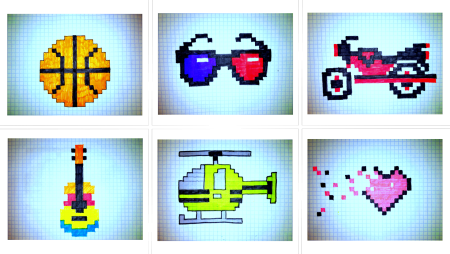 Картинки по клеточкам в тетради а5 небольшие