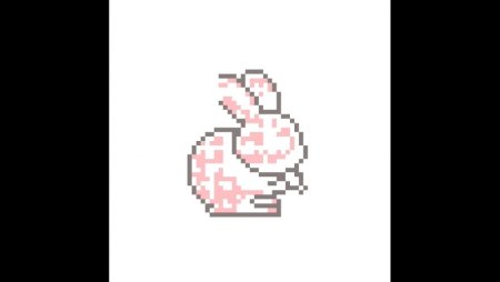 Пиксельный зайчик