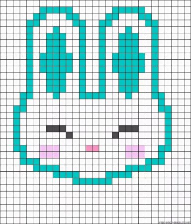 Пиксельный кролик