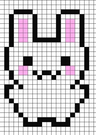 Пиксельный кролик