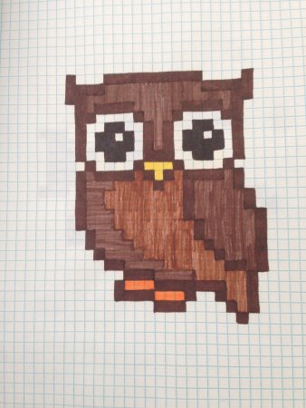 Вышивка крестиком по клеточкам