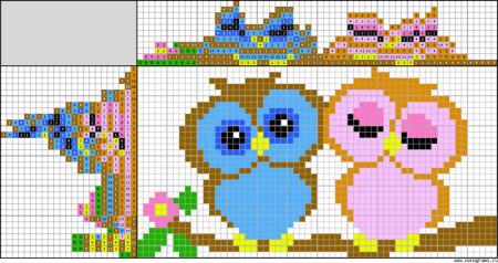 Рисунки для вышивания крестиком для начинающих