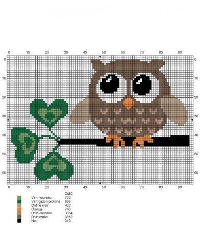 Лёгкая вышивка крестиком