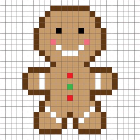 Рисунки квадратиками