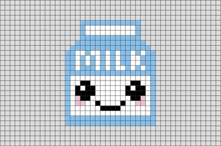 Рисунки по клеточкам маленькие