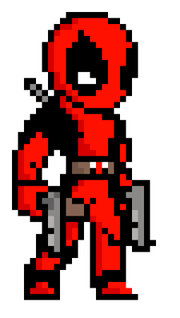 Дэдпул в клетку