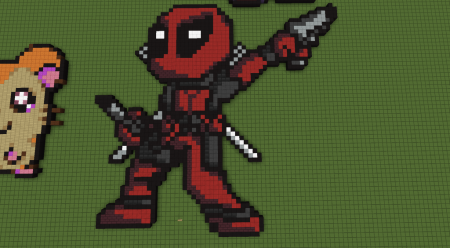 Дэдпул в клетку