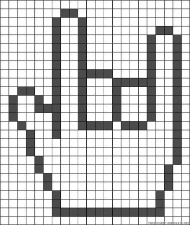 Рисунки по клеточкам лапка