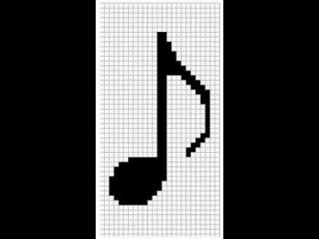 Нотки по клеточкам